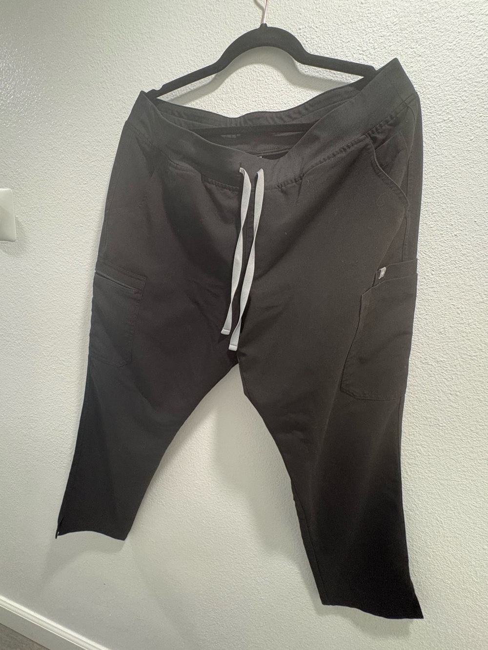 FIGS Yola Scrub Pants Women’s PETITE XL - BLACK